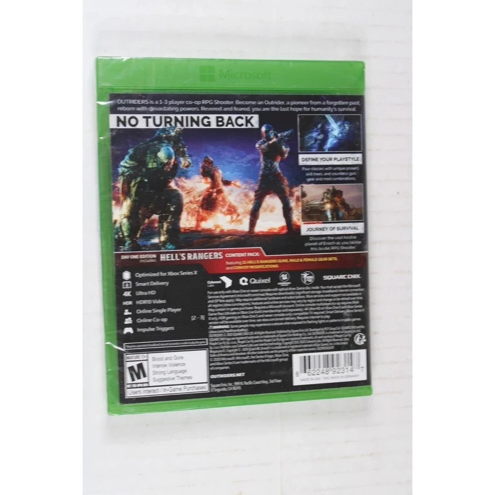 Outriders Day One Edition - Microsoft Xbox One (Brand New) UNOPENED